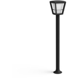 Philips Hue White & Color Ambiance Econic Lámpara de camino exterior, Luz de LED negro