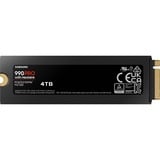 Samsung 990 Pro 4 TB M.2 PCI Express 4.0 NVMe V-NAND TLC, Unidad de estado sólido 4 TB, M.2, 7450 MB/s