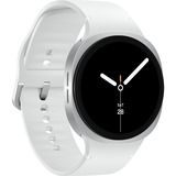 Samsung Galaxy Watch 8 3,81 cm (1.5") AMOLED 44 mm Digital 480 x 480 Pixeles Pantalla táctil Plata Wifi GPS (satélite), SmartWatch plateado, 3,81 cm (1.5"), AMOLED, Pantalla táctil, 32 GB, GPS (satélite), 34 g