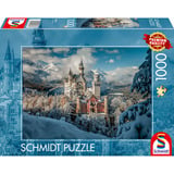 Castillo de Neuschwanstein invernal, Puzzle