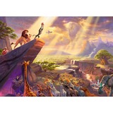 Schmidt Spiele Thomas Kinkade Studios: Disney Dreams Collection - El Rey León, Puzzle 