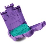 Spin Master Kinetic Sand, Castle Case con 453 g de arena para jugar turquesa, espacio de juegos multiusos y recipiente de almacenaje, juguetes sensoriales para niños a partir de 3 años, Juego de arena Kinetic Sand , Castle Case con 453 g de arena para jugar turquesa, espacio de juegos multiusos y recipiente de almacenaje, juguetes sensoriales para niños a partir de 3 años, Arena kinética infantil, 3 año(s), Verde azulado