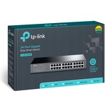 TP-Link TL-SG1024D No administrado Gigabit Ethernet (10/100/1000) Gris, Interruptor/Conmutador No administrado, Gigabit Ethernet (10/100/1000), Bidireccional completo (Full duplex), Montaje en rack, Minorista