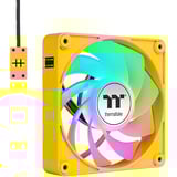 Thermaltake Ventilador de refrigeración para PC CT120 EX Reverse ARGB Sync Abejorro amarillo