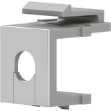 Ubiquiti Inserto ciego Keystone con paso, paquete de 12, Cubierta gris