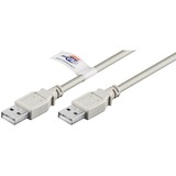 goobay 50796 cable USB 2 m USB 2.0 USB A Gris gris, 2 m, USB A, USB A, USB 2.0, 480 Mbit/s, Gris
