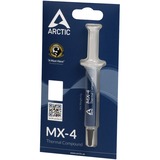 ARCTIC MX-4 compuesto disipador de calor Pasta térmica 8,5 W/m·K 4 g, Conductores térmicos (grasa/disco) Pasta térmica, 8,5 W/m·K, 2,5 g/cm³, Carbono, 4 g, 1 pieza(s), Lite Retail