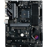 ASRock B550 PG Riptide AMD B550 Zócalo AM4 ATX, Placa base gris oscuro, AMD, Zócalo AM4, AMD Ryzen™ 3, AMD Ryzen™ 5, AMD Ryzen™ 7, 3rd Generation AMD Ryzen™ 9, AMD Ryzen 9 5th Gen, DDR4-SDRAM, 128 GB, DIMM