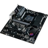 ASRock B550 PG Riptide AMD B550 Zócalo AM4 ATX, Placa base gris oscuro, AMD, Zócalo AM4, AMD Ryzen™ 3, AMD Ryzen™ 5, AMD Ryzen™ 7, 3rd Generation AMD Ryzen™ 9, AMD Ryzen 9 5th Gen, DDR4-SDRAM, 128 GB, DIMM