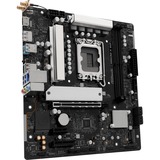 ASRock B860M-X WiFi, Placa base negro/Plateado