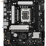 ASRock B860M-X WiFi, Placa base negro/Plateado
