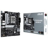 ASUS PRIME B650M-K AMD B650 Zócalo AM5 micro ATX, Placa base AMD, Zócalo AM5, AMD Ryzen 7000 Series, Zócalo AM5, DDR5-SDRAM, 96 GB