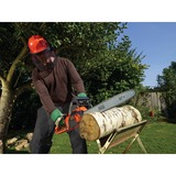 BLACK+DECKER CS2245 motosierra 2200 W Negro, Gris, Naranja naranja/Negro, 45 cm, 12,5 m/s, 76,2 / 8 mm (3 / 8"), Negro, Gris, Naranja, 0,15 L, Corriente alterna