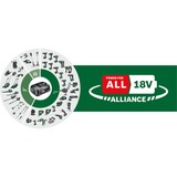 Bosch Atornillador percutor inalámbrico EasyImpact 18V-38, Taladro/destornillador verde/Negro