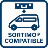 Bosch L-Boxx 162, vacío, Caja de herramientas azul/Rojo