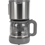 Braun KF 1500 GY Totalmente automática Máquina espresso, Cafetera de filtro gris/Acero fino, Máquina espresso, De café molido, 1000 W, Gris, Acero inoxidable
