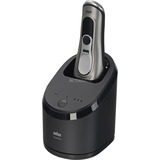 Braun Series 9 PRO+ 9665cc, Máquina de afeitar grafito/Plateado
