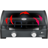Campingaz Plancha Onyx 2, Placa de la parrilla negro