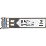 D-Link DIS-S310LX red modulo transceptor Fibra óptica 1000 Mbit/s mini-GBIC Fibra óptica, 1000 Mbit/s, mini-GBIC, SFP, LX, 10000 m