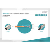 Digitus DK-1744-VH-5, Cable naranja