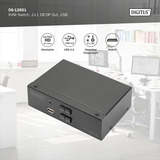 Digitus DS-12851, Switch KVM negro