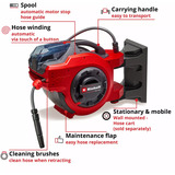 EINHELL GE-HR 18/30 Li-Solo, 4173770, Soporte para manguera rojo