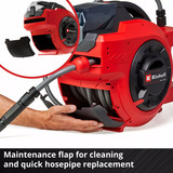 EINHELL GE-HR 18/30 Li-Solo, 4173770, Soporte para manguera rojo