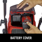 EINHELL TE-VC 36/25 Li S-Solo (2x 18Volt), Aspiradora en húmedo y en seco rojo/Acero fino