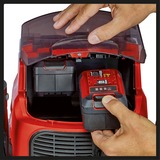 EINHELL TE-VC 36/25 Li S-Solo, Aspiradora en húmedo y en seco rojo/Acero fino