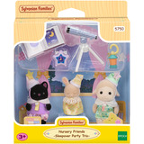 EPOCH Sylvanian Families - Amigos del jardín de infancia de aventuras "Fiesta de pijamas", Juegos de construcción 