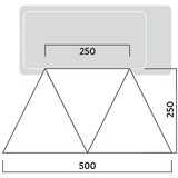 Easy Camp Lom Tri Canopy, Toldos gris