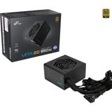 FSP VITA GD 850W Unidad de fuente de alimentación ATX ATX3.1 Negro, Fuente de alimentación de PC negro, 850 W, 100 - 240 V, 50/60 Hz, 11-5.5 A, Activo, 100 W