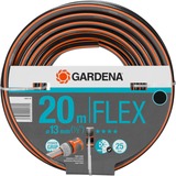 GARDENA Manguera de jardín Flex 20M 1/2 negro/Naranja, 18033-20