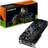 GIGABYTE GeForce RTX 5070 Ti WINDFORCE SFF 16G Tarjeta Gráfica - 16GB GDDR7, 256bit, PCI-E 5.0, 2452 MHz Frecuencia del núcleo, 3 x DP 2.1b, 1 x HDMI 2.1b, NVIDIA DLSS 4, GV-N507TWF3-16GD 256bit, PCI-E 5.0, 2452 MHz Frecuencia del núcleo, 3 x DP 2.1b, 1 x HDMI 2.1b, NVIDIA DLSS 4, GV-N507TWF3-16GD, GeForce RTX 5070 Ti, 16 GB, GDDR7, 256 bit, 7680 x 4320 Pixeles, PCI Express x16 5.0