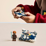LEGO 75400 Star Wars, Microfighter: Caza Estelar Jedi de Plo Koon, Juegos de construcción 