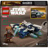 LEGO 75400 Star Wars, Microfighter: Caza Estelar Jedi de Plo Koon, Juegos de construcción 