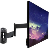 Lindy Soporte de pared ajustable para pantalla, Soporte de monitor negro