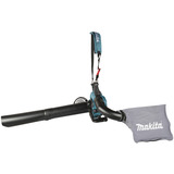 Makita Soplador/Aspirador de hojas a batería UB003GZ, 40 Voltios, Aspirador/soplador azul/Negro