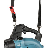 Makita Soplador/Aspirador de hojas a batería UB003GZ, 40 Voltios, Aspirador/soplador azul/Negro