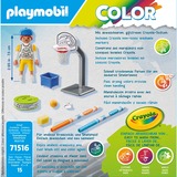 PLAYMOBIL Color Jugador de baloncesto, Juegos de construcción 