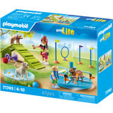 PLAYMOBIL My Life Parque de juegos para perros, Juegos de construcción 