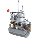 Revell Submarino "Das Boot" - Sistema de ladrillos, Juegos de construcción 