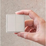 Shelly BLU Wall Switch 4, Interruptor blanco