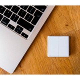 Shelly BLU Wall Switch 4, Interruptor blanco