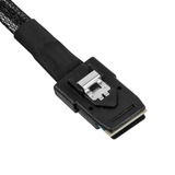 SilverStone mini-cable adaptador SAS SST-CPS06, SFF 8643 > SFF-8087 negro