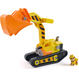 Spin Master Equipo Rubble, excavadora definitiva de Rubble, vehículo de juguete con figura de acción, juguetes de La patrulla canina para niños y niñas a partir de 3 años Rubble & Crew Equipo Rubble, excavadora definitiva de Rubble, vehículo de juguete con figura de acción, juguetes de La patrulla canina para niños y niñas a partir de 3 años, Buldócer, 3 año(s), Plástico, Multicolor