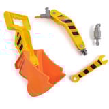 Spin Master Equipo Rubble, excavadora definitiva de Rubble, vehículo de juguete con figura de acción, juguetes de La patrulla canina para niños y niñas a partir de 3 años Rubble & Crew Equipo Rubble, excavadora definitiva de Rubble, vehículo de juguete con figura de acción, juguetes de La patrulla canina para niños y niñas a partir de 3 años, Buldócer, 3 año(s), Plástico, Multicolor