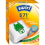 Swirl S 71 Accesorios y suministros de vacío, Bolsas de aspiradora Naranja, Blanco, Siemens, Bosch, Caja, 4 pieza(s), 1 pieza(s)