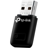 TP-Link TL-WN823N adaptador y tarjeta de red WLAN 300 Mbit/s, Adaptador Wi-Fi negro, Alámbrico, USB, WLAN, Wi-Fi 4 (802.11n), 300 Mbit/s, Negro, Minorista
