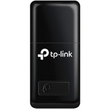 TP-Link TL-WN823N adaptador y tarjeta de red WLAN 300 Mbit/s, Adaptador Wi-Fi negro, Alámbrico, USB, WLAN, Wi-Fi 4 (802.11n), 300 Mbit/s, Negro, Minorista